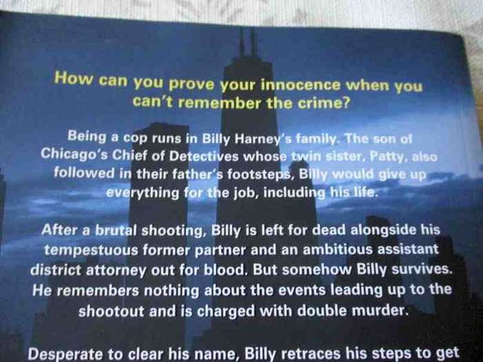THE BLACK BOOK - JAMES PATTERSON AND DAVID ELLIS