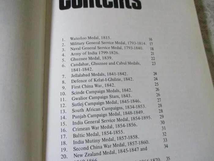 CAMPAIGN MEDALS OF THE BRITISH ARMY 1815 - 1972 - AN ILLUSTRATED REFERENCE GUIDE FOR COLLECTORS -