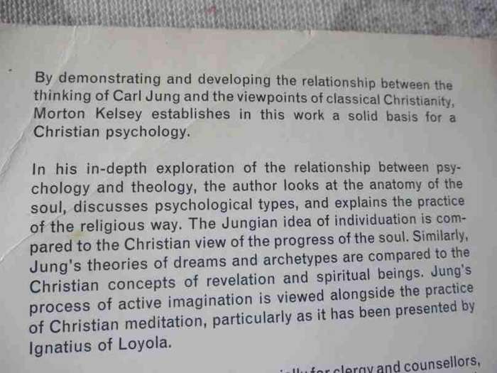 CHRISTO-PSYCHOLOGY - MORTON T KELSEY
