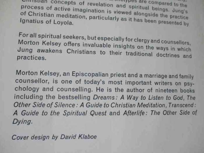 CHRISTO-PSYCHOLOGY - MORTON T KELSEY