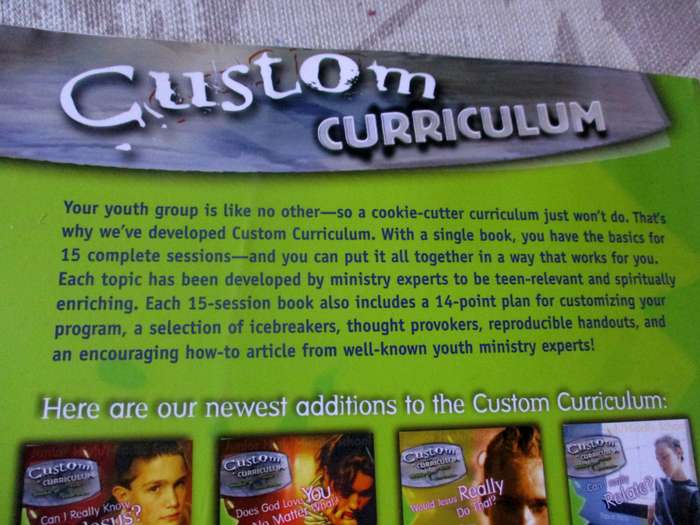 DO I KNOW WHAT THE BIBLE SAYS ? - CUSTOM CURRICULUM - JUNIOR HIGH / MIDDLE SCHOOL
