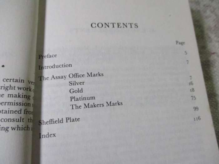 ENGLISH SILVER HALL-MARKS - JUDITH BANISTER