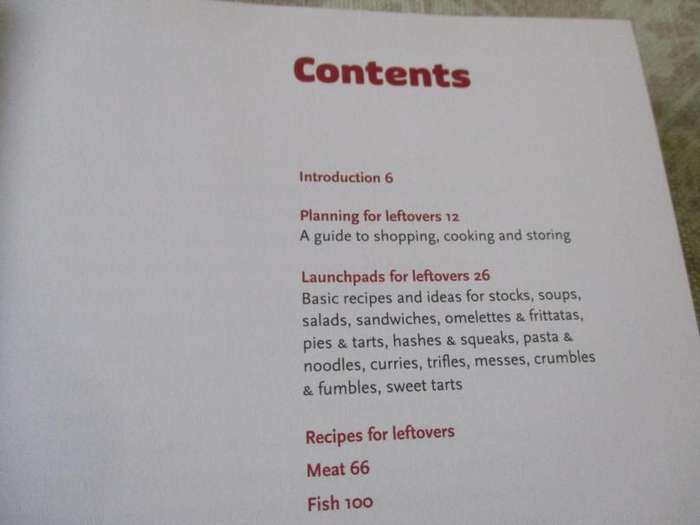 LOVE YOUR LEFTOVERS - RECIPES FOR THE RESOURCEFUL COOK - HUGH FEARNLLEY-WHITTINGSTALL - RIVER COT...
