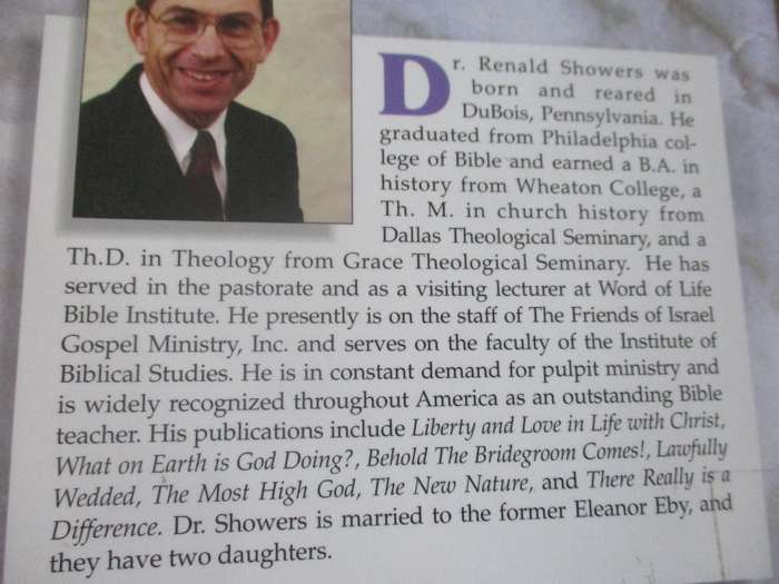 MARANATHA - OUR LORD, COME ! A DEFINITIVE STUDY OF THE RAPTURE OF THE CHURCH - RENALD SHOWERS