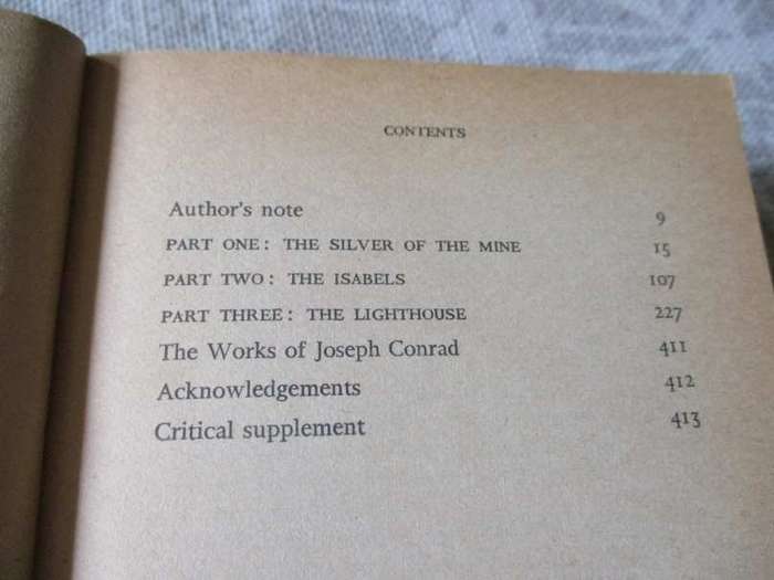 NOSTROMO - JOSEPH CONRAD