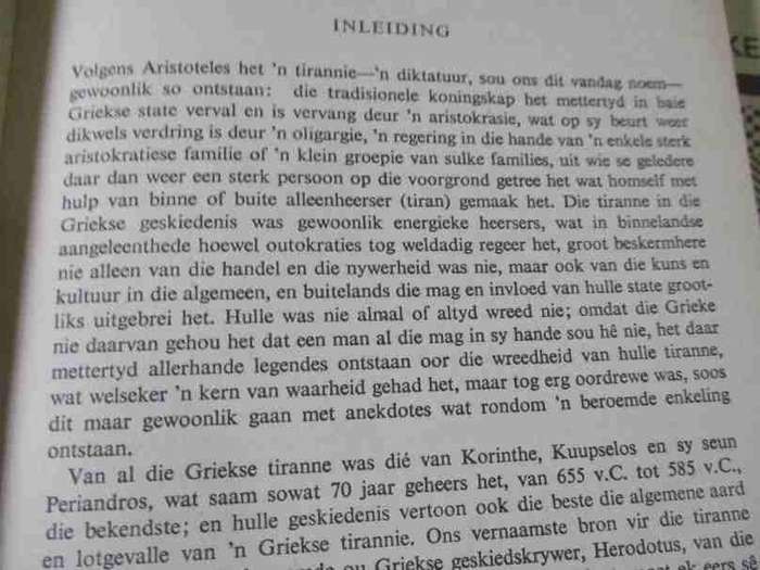 PERIANDROS VAN KORINTHE - D.J. OPPERMAN ( + BLOKBOEK )