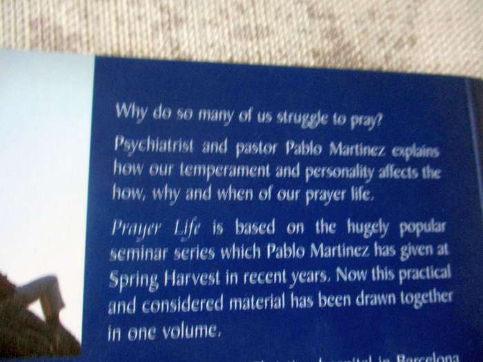 PRAYER LIFE - HOW YOUR PERSONALITY AFFECTS THE WAY YOU PRAY - PABLE MARTINEZ