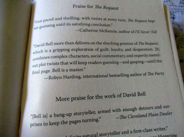 THE REQUEST - DAVID BELL