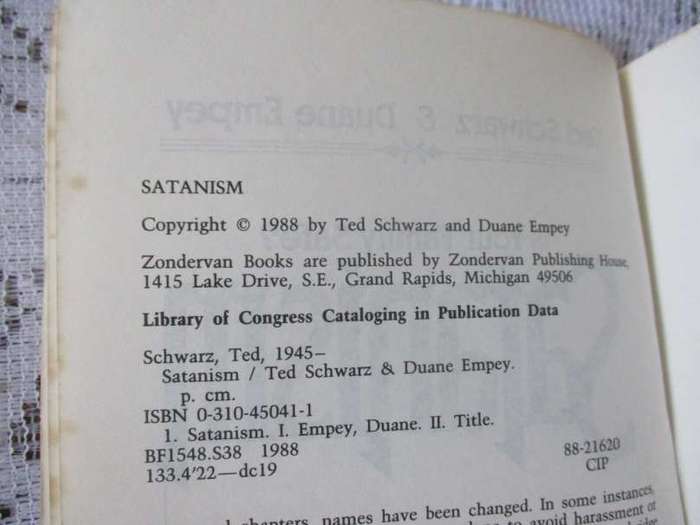 SATANISM - IS YOUR FAMILY SAFE ? - TED SCHWARZ & DUANE EMPEY