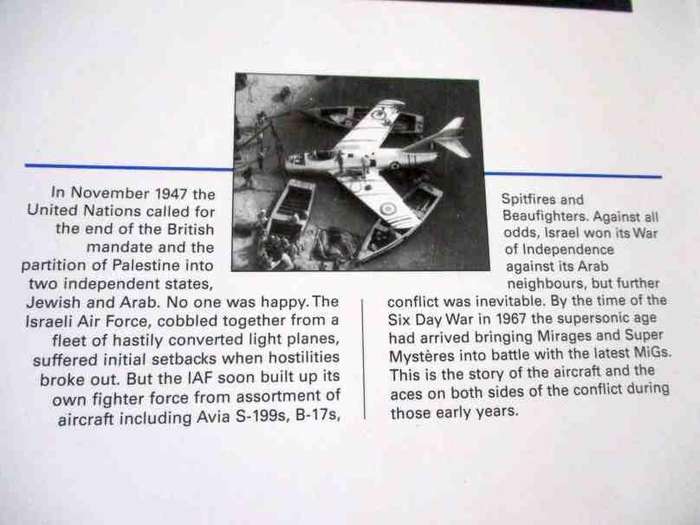ARAB-ISRAELI AIR WARS 1947 - 67 - AIRCRAFT OF THE ACES NR 48 - OSPREY