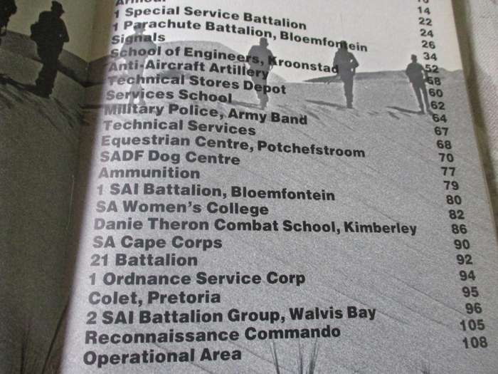 OUR SOUTH AFRICAN ARMY TODAY - BERNARD MARKS