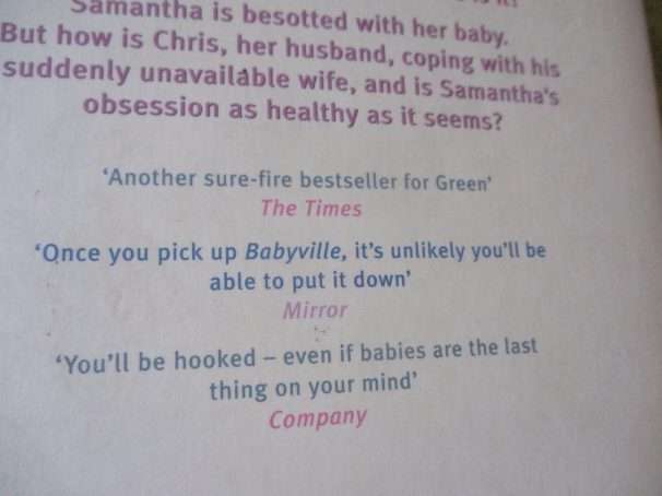 BABYVILLE - JANE GREEN