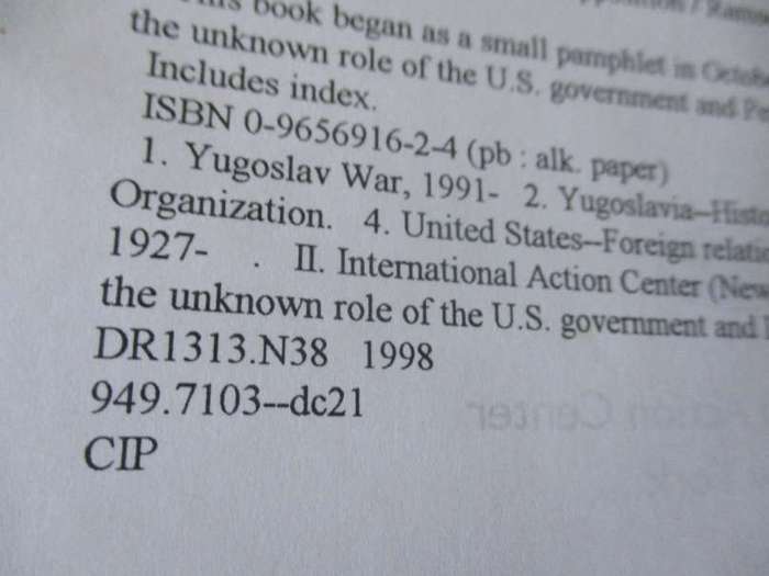 NATO IN THE BALKANS - VOICES OF OPPOSITION - RAMSEY CLARK, SEAN GERVASI, SARAH FLOUNDERS, ..