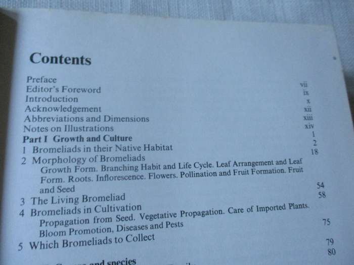THE BROMELIAD LEXICON - WERNER RAUH