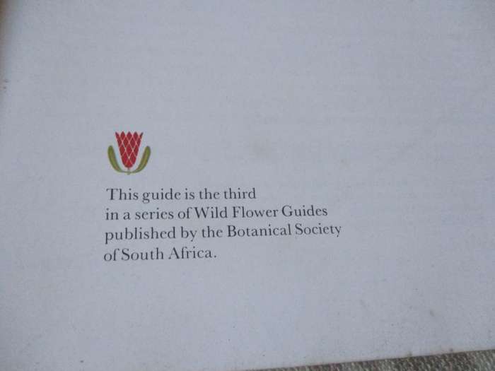 CAPE PENINSULA SOUTH AFRICAN WILD FLOWER GUIDE 3 - MARY MAYTHAM KIDD