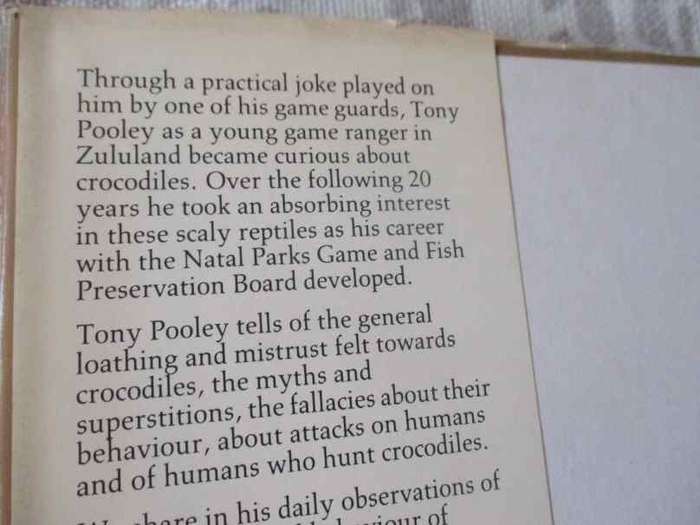 DISCOVERIES OF A CROCODILE MAN - TONY POOLEY