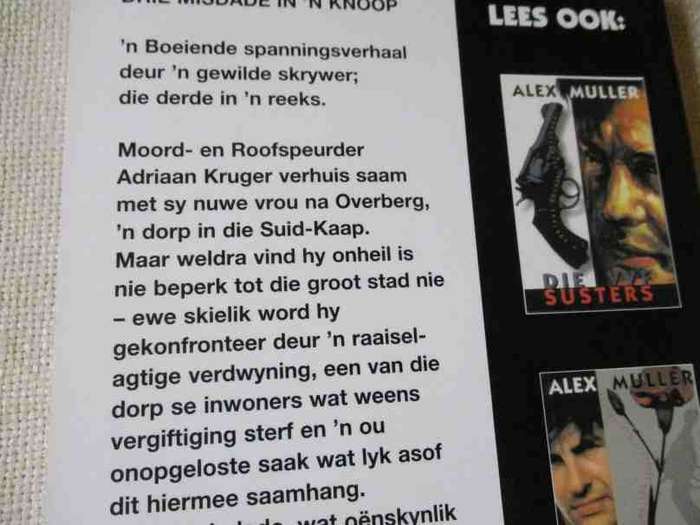 DRIE MISDADE IN N' KNOOP  - ALEX MULLER