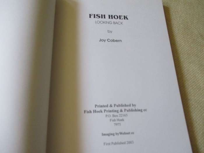 FISH HOEK - LOOKING BACK - JOY COBERN