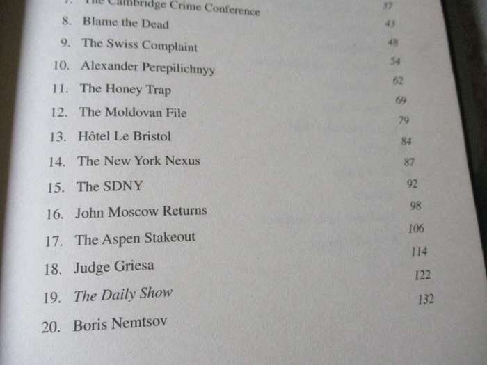 FREEZING ORDER - BILL BROWDER
