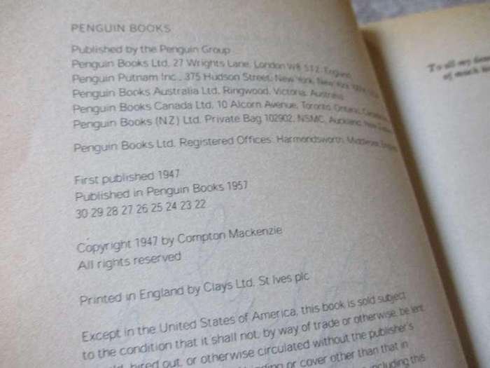 WHISKY GALORE - COMPTON MACKENZIE