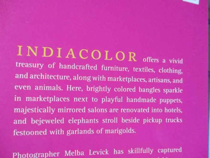 INDIACOLOR - SPIRIT, TRADITION AND STYLE - MELBA LEVICK & MITHCELL CRITES & AMEETA NANJI