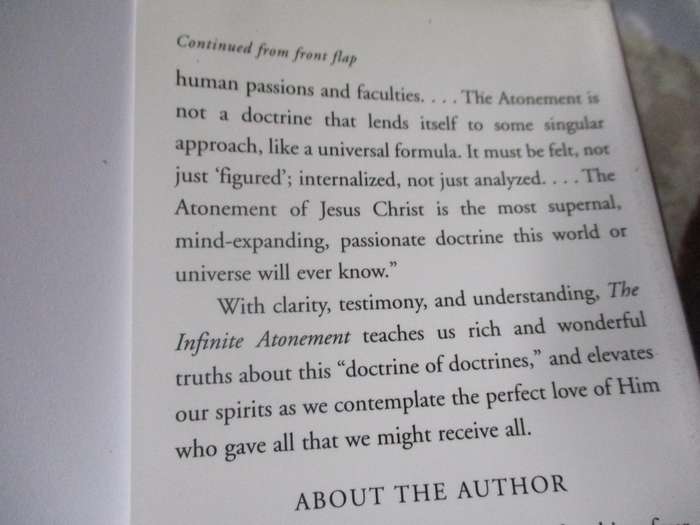 THE INFINITE ATONEMENT - TAD R CALLISTER