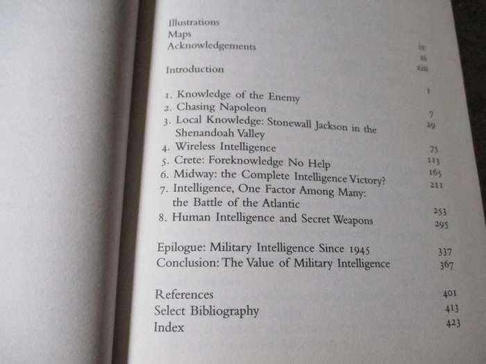 INTELLIGENCE IN WAR - KNOWLEDGE OF THE ENEMEY FROM NAPOLEON TO AL-QAEDA - JOHN KEEGAN