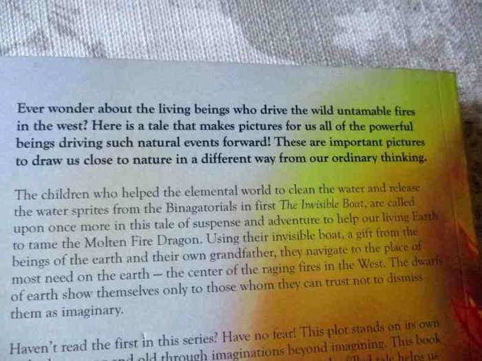 THE INVISIBLE BOAT AND THE MOLTEN DRAGON - BOOK TWO - ERIC G MULLER
