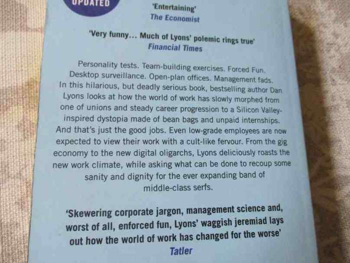 LAB RATS - WHY MODERN WORK MAKES PEOPLE MISERABLE - DAN LYONS