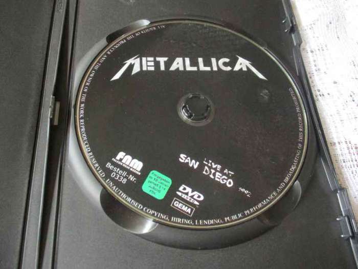 METALLICA - LIVE AT SAN DIEGO DVD