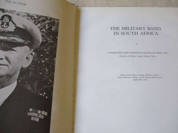 THE MILITARY BAND IN SOUTH AFRICA - COMMANDER JOHN MURDOCH McGREGOR