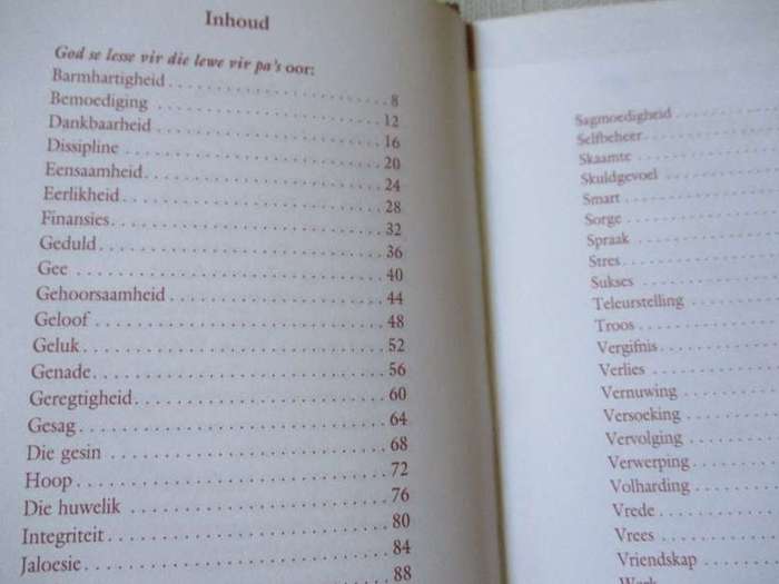 GOD SE LESSE VIR DIE LEWE VIR PA'S - STRUIK CHRISTELIKE BOEKE