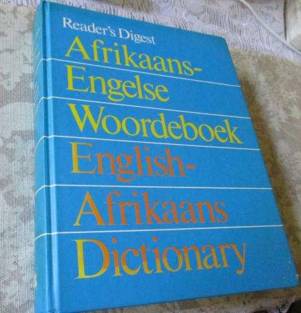 READER'S DIGEST AFRIKAANS - ENGELSE WOORDEBOEK / ENGLISH - AFRIKAANS DICTIONARY