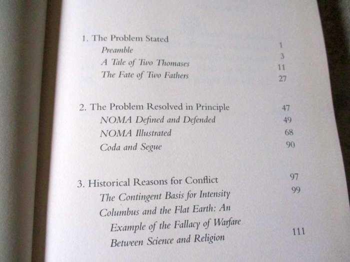 ROCKS OF AGES - SCIENCE AND RELIGION IN THE FULLNESS OF LIFE - STEPHEN JAY GOULD