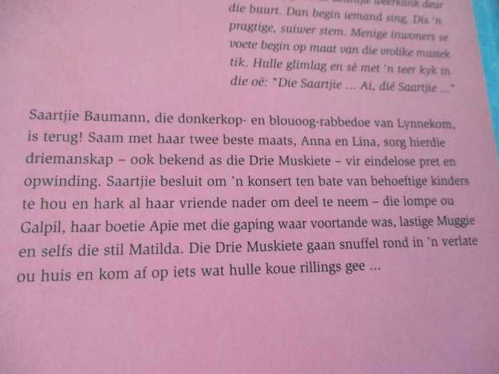 SAARTJIE - BETTIE NAUDE