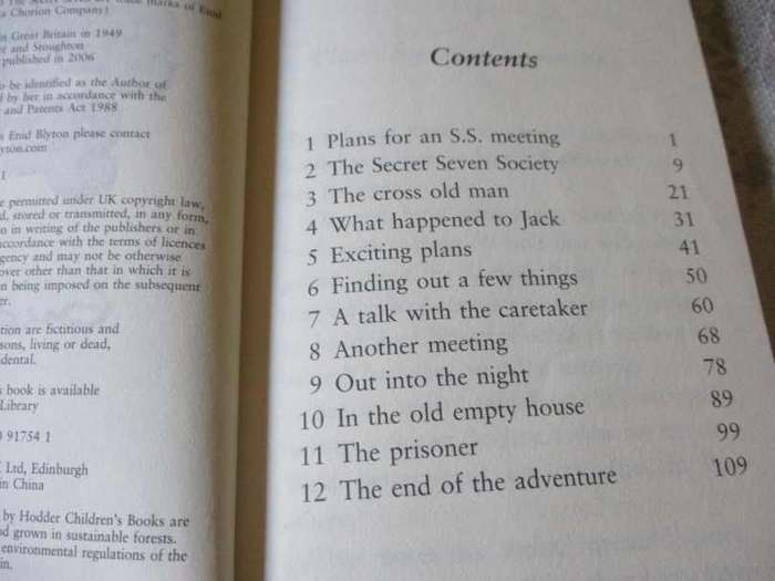 THE SECRET SEVEN - ENID BLYTON