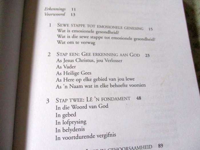 STAP VIR STAP N EMOSIONELE VRYHEID - N' VROU SE REIS NA EMOSIONELE GENESING - STORMIE OMARTIAN