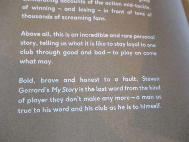 STEVEN GERRARD - MY STORY