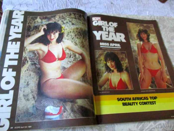 SCOPE MAGAZINE 24 APRIL 1981 ( S.A. STRIP-TEASE, FIREMEN, AUDI QUATTRO, GIRL OF THE YEAR COMPETITION