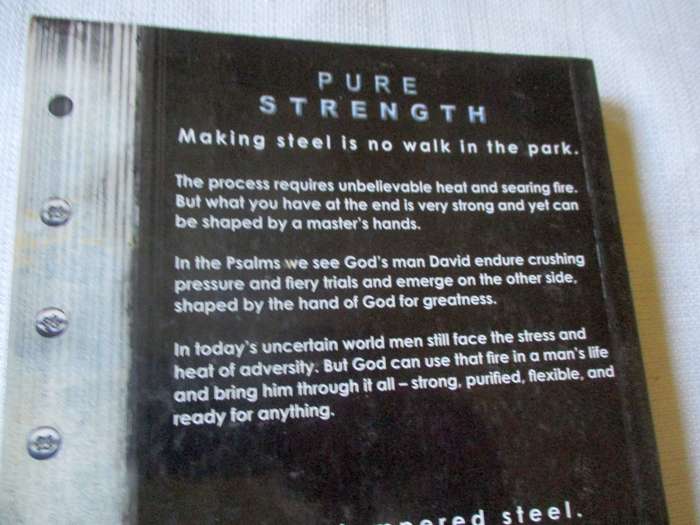 TEMPERED STEEL - HOW GOD SHAPES A MAN'S HEART THROUGH ADVERSITY - STEVE FARRAR