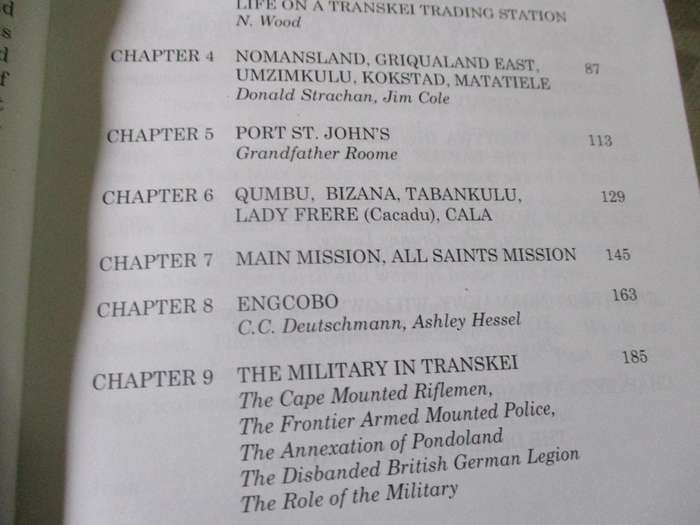 TRANSKEI HERITAGE - JOAN A BROSTER