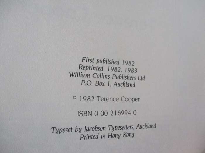 TROUPER COOPER'S CURRY COOKBOOK - TERENCE COOPER