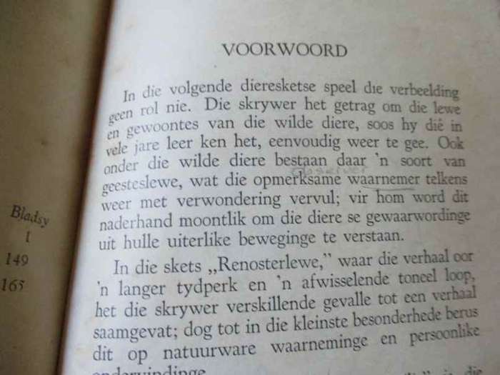 UIT OERWOUD EN VLAKTE DEUR SANGIRO