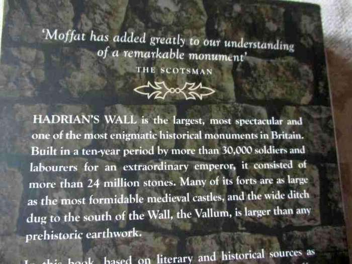 THE WALL - ROME'S GREATEST FRONTIER - ALISTAIR MOFFAT