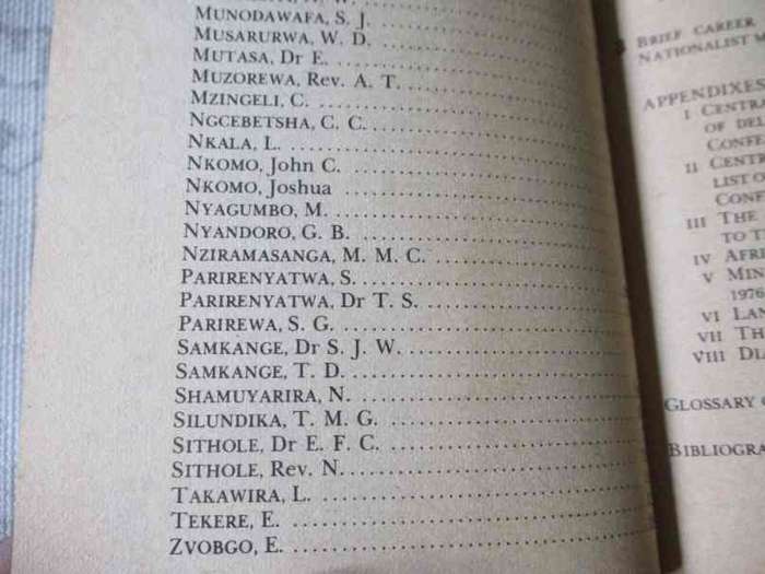 AFRICAN NATIONALIST LEADERS - WHO'S WHO BY ROBERT CARY & DIANA MITCHELL
