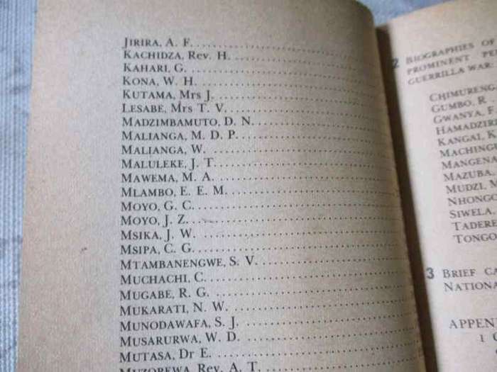 AFRICAN NATIONALIST LEADERS - WHO'S WHO BY ROBERT CARY & DIANA MITCHELL