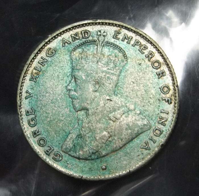 Ceylon 50 Cents 1920