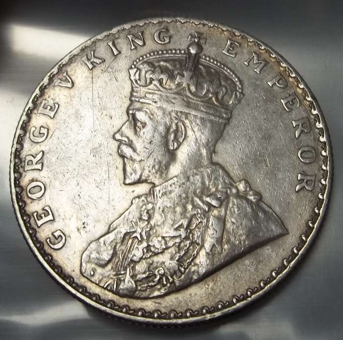 British India 1 Rupee 1912