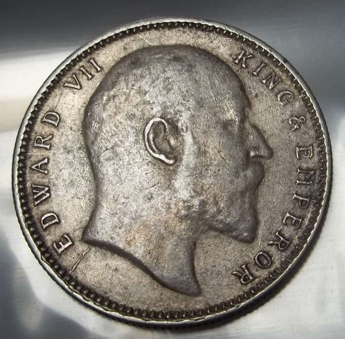 British India 1 Rupee 1906