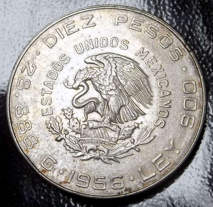 Mexico 10 Pesos 1956 - Independence